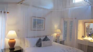 2 bedrooms, iron/ironing board, travel crib, WiFi