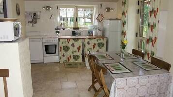 KĂŒhlschrank, Mikrowelle, Ofen, Herdplatte