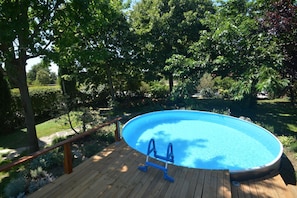 Pool - Apartment/house in a Tuscan stonehouse with private swimming pool and garden (Cortona)