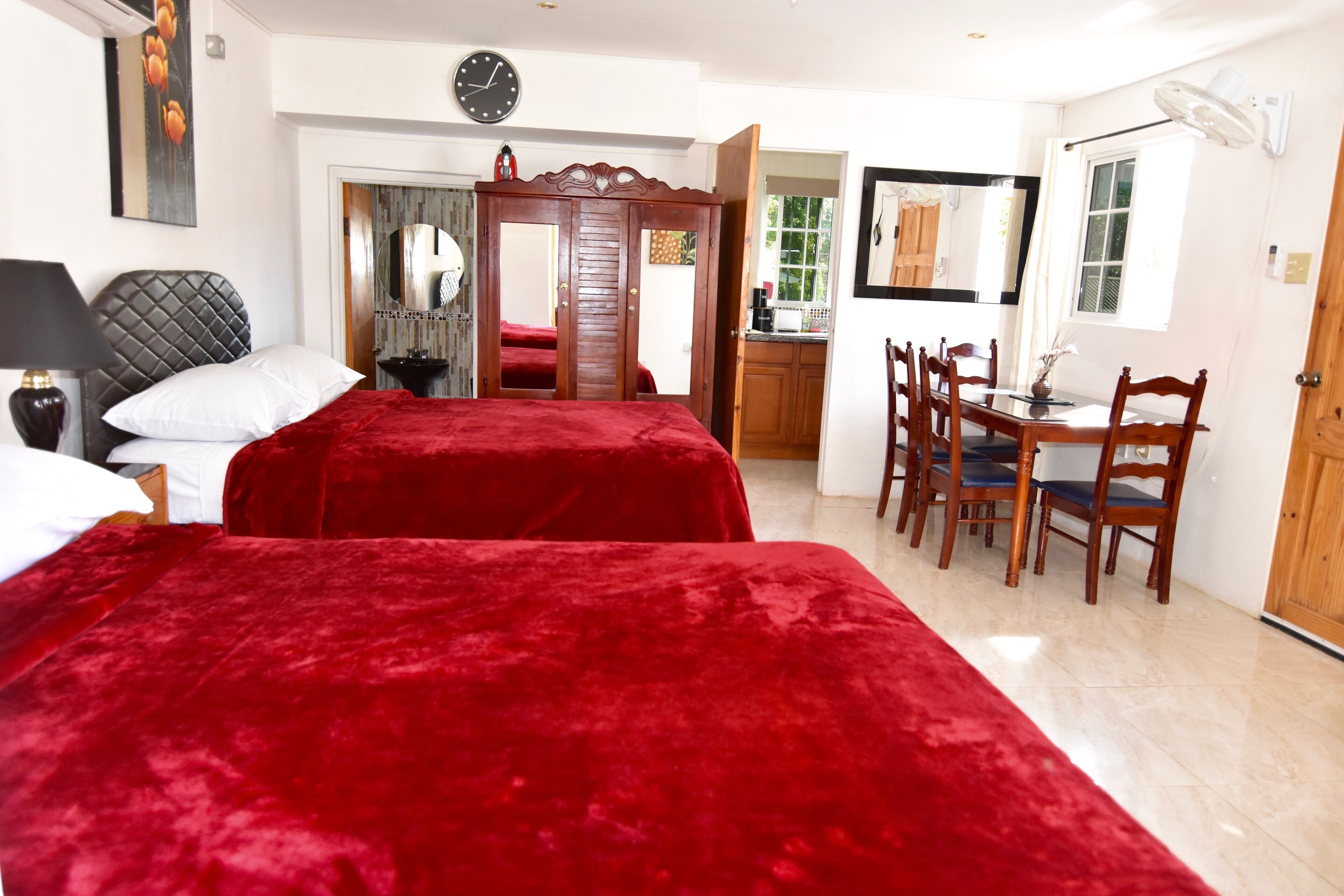 1 bedroom, in-room safe, iron/ironing board, travel crib