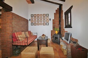 TV, fireplace - 1079 Villa la Alberca (Frigiliana)