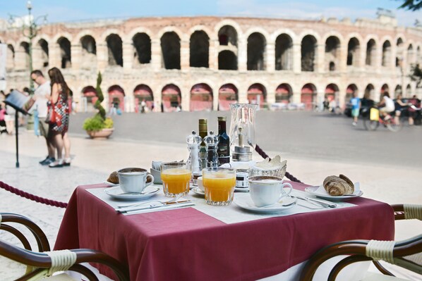 Restauration en plein air