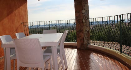 Beautiful appartment with breathtaking views on south sardinian cost