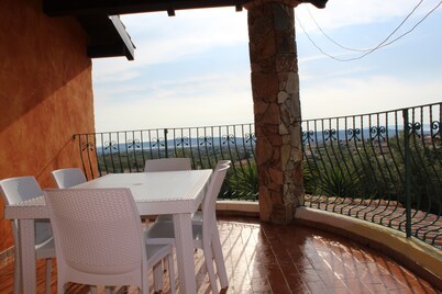 Beautiful appartment with breathtaking views on south sardinian cost