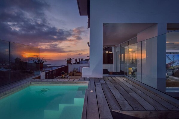 Una piscina climatizada