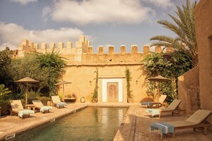 Una piscina climatizada