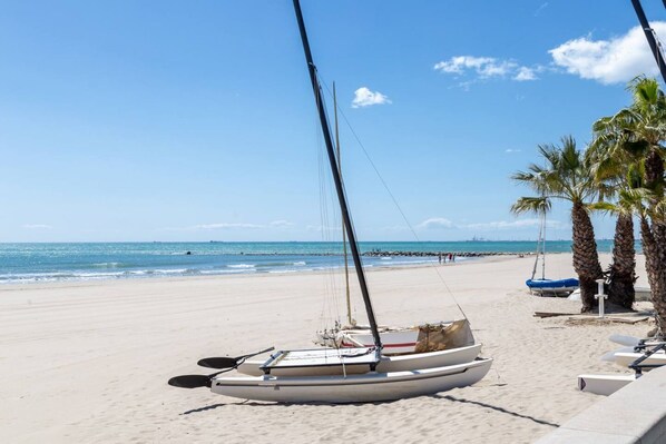Beach nearby
