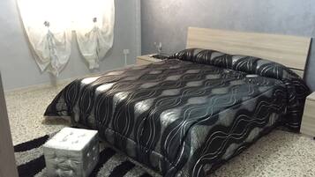 3 chambres, fer et planche Ă repasser, Wi-Fi gratuit, draps fournis