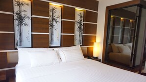 デラックス ルーム | ミニバー、セーフティボックス (室内)、遮光カーテン、可動式ベッド