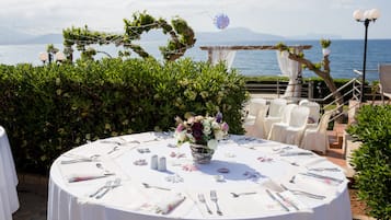 Área para banquetes al aire libre