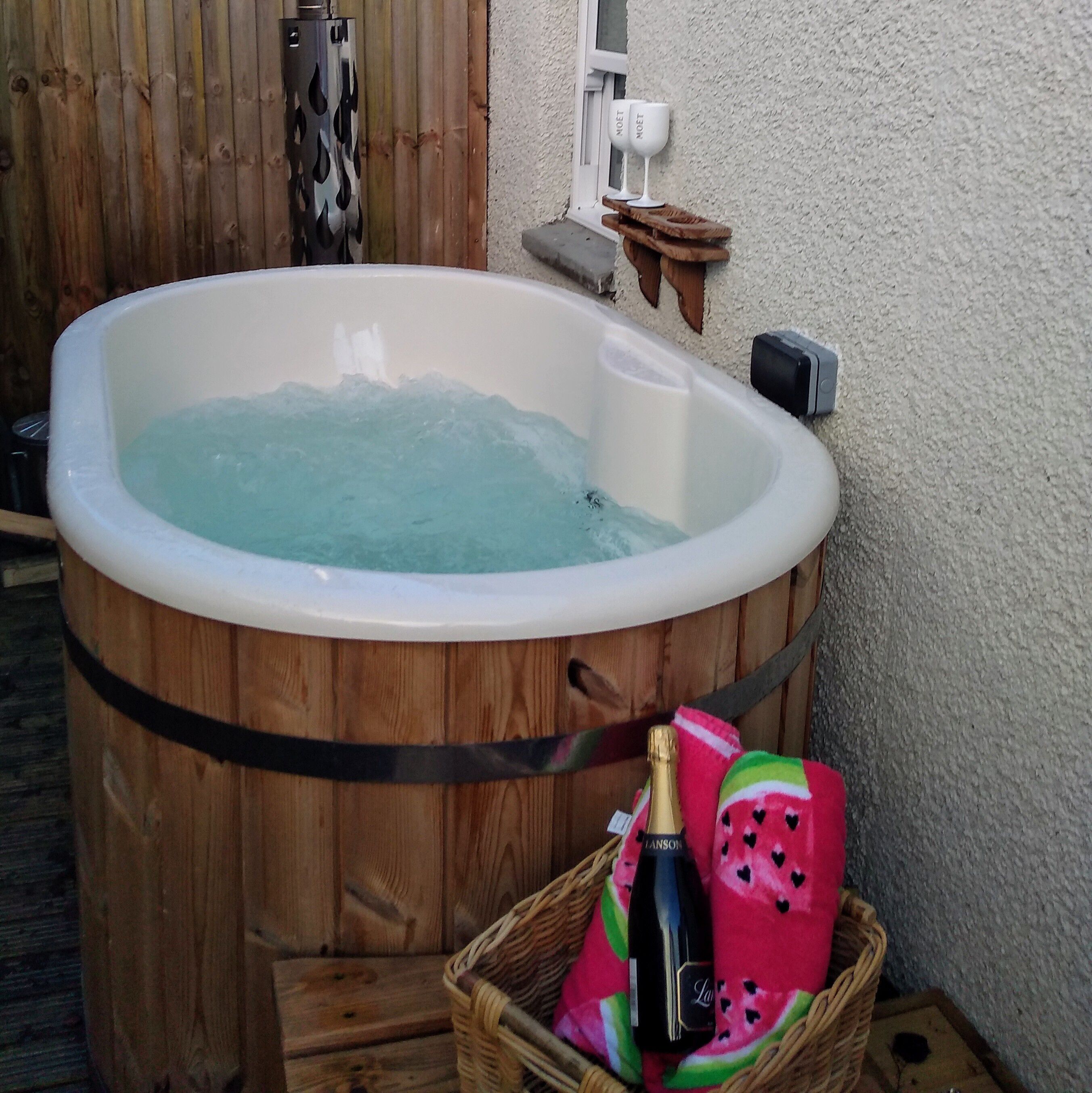 Àrea exterior de l'allotjament