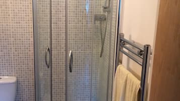 Free toiletries, hair dryer, towels, toilet paper