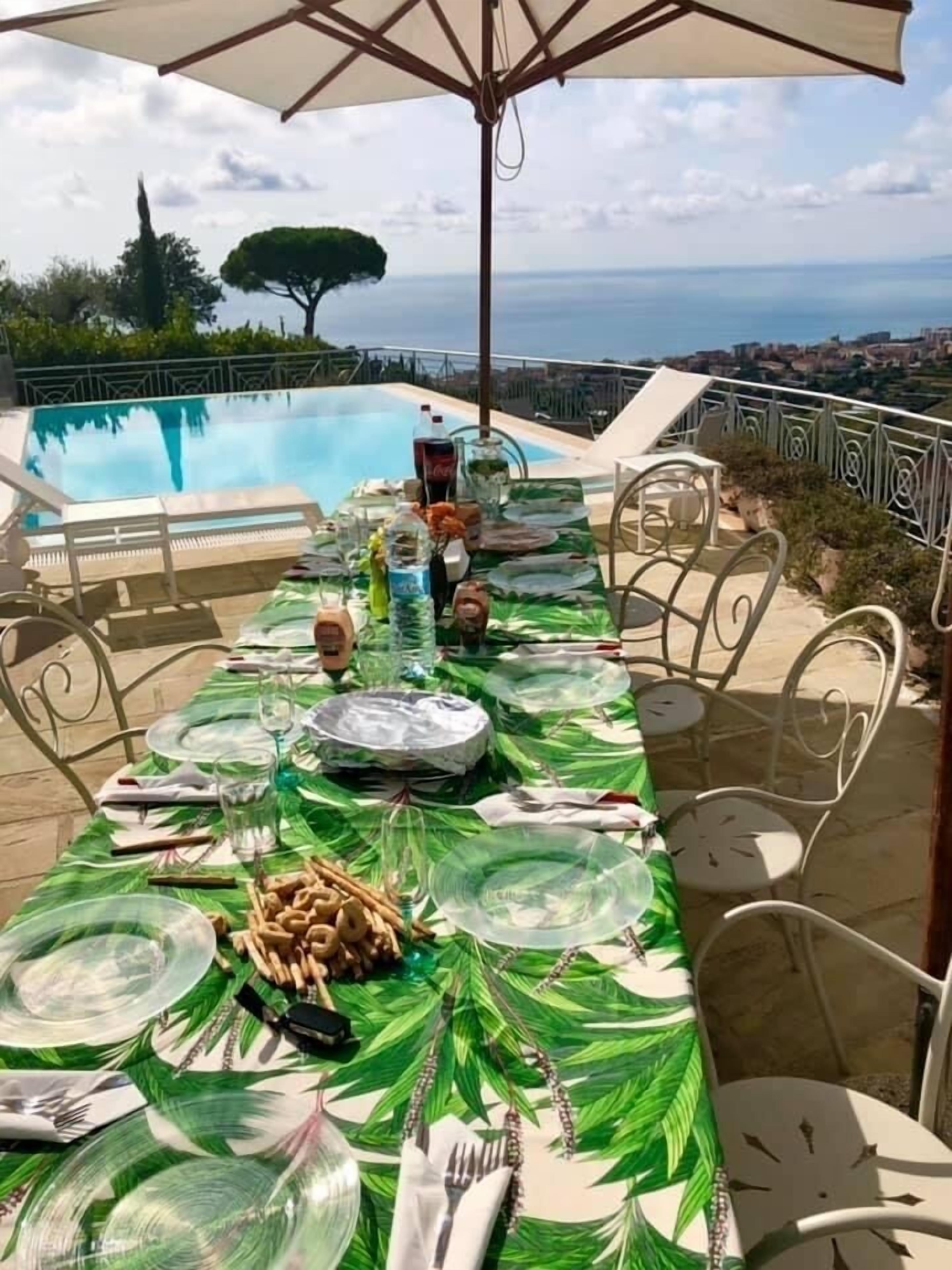 Udendørs spisemuligheder