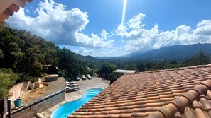 Outdoor pool, a heated pool - Lecci: House / Villa - LECCI (Lecci)