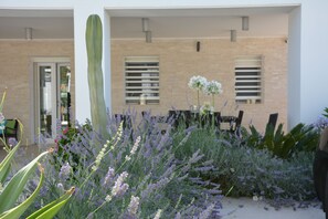 Property grounds - Apulia- Villa with pool with sea view. A perfect location to Puglia itineraries (Bari)