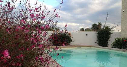Modern Villa with pool, sea view and mediterranean garden
