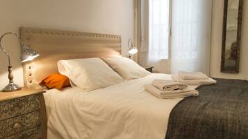 1 bedroom, iron/ironing board