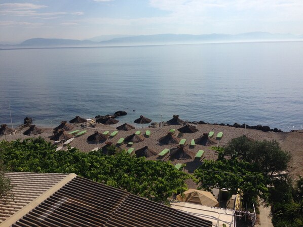 Beach nearby, beach towels