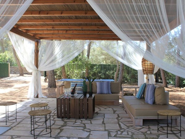 Terrace/patio - Cottage `Es Pinaró`. (Manacor)