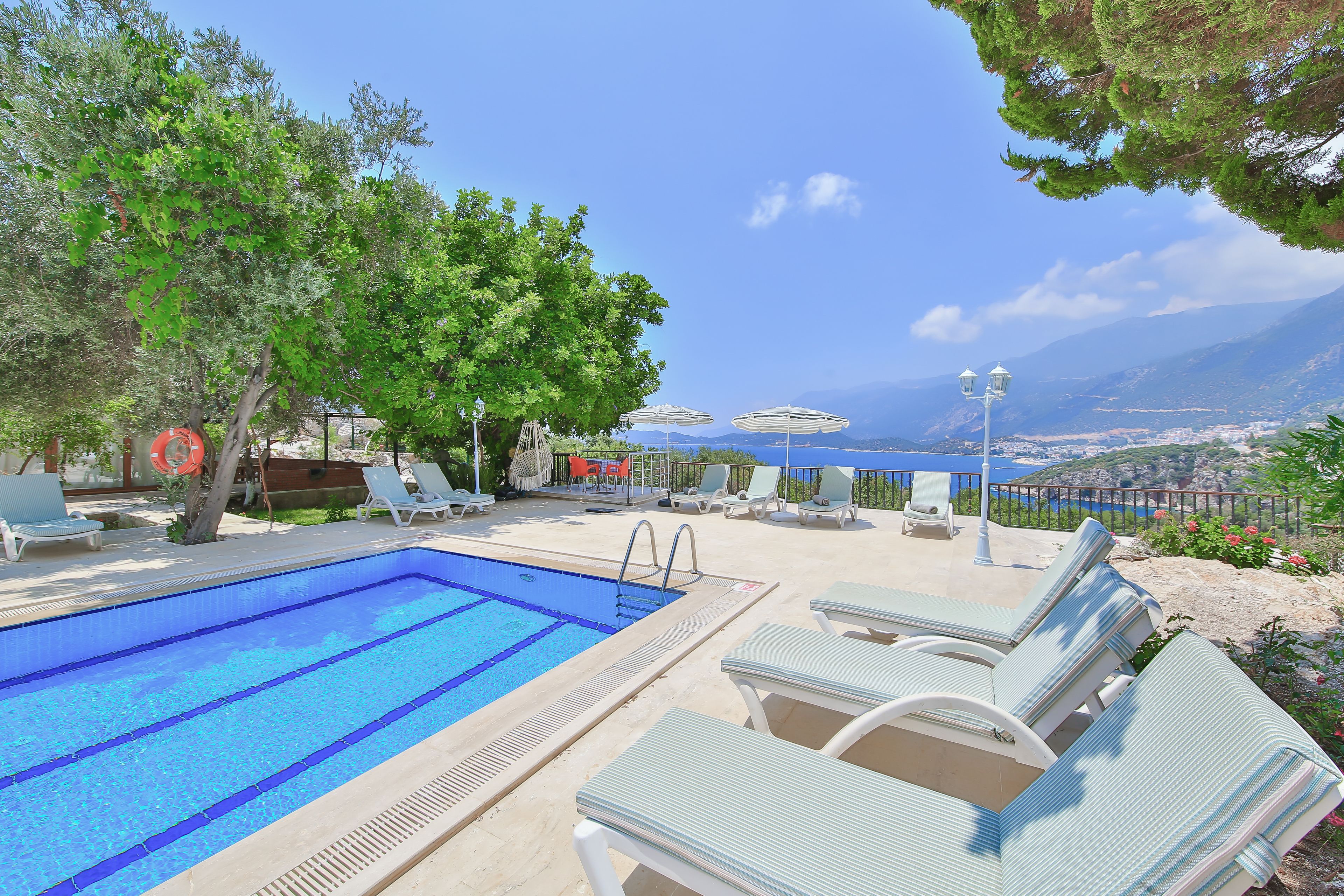 Seasonal outdoor pool