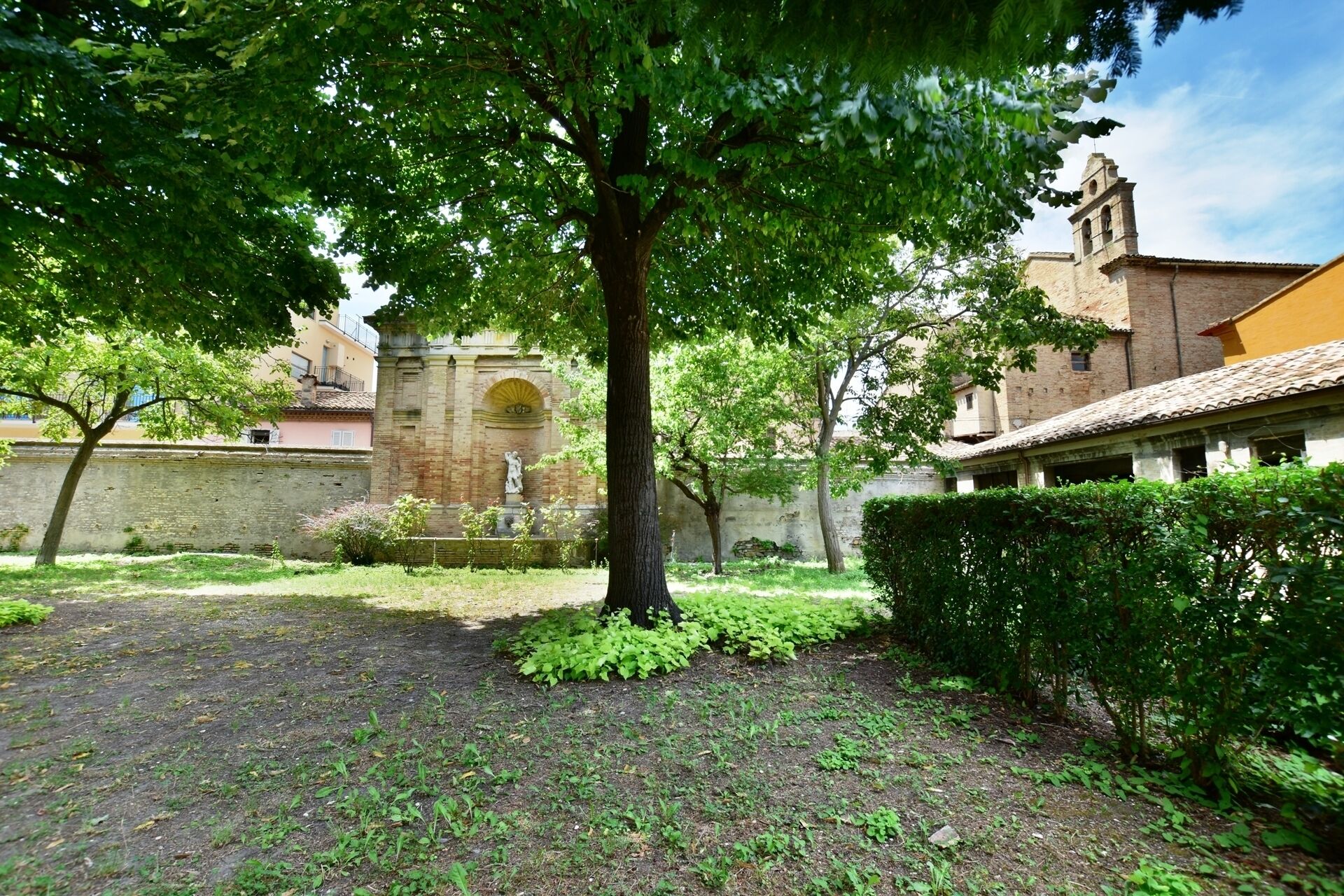 Enceinte de l’hébergement