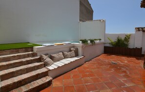 Terrace/patio - Rural lodging la torre in Nigüelas(Granada)near coast, Alpujarras, Sierra (Nigüelas)