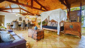 Opções para refeição ao ar livre