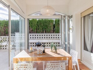 Uitzicht vanuit accommodatie