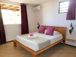 1 bedroom, iron/ironing board, WiFi, bed sheets - ❤T2 of standing, sea view, 2 minutes from beaches, quiet, nature, wifi, air conditioning (Les Anses-d'Arlet)