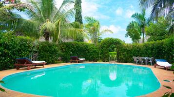 Alberca al aire libre