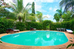 Alberca al aire libre