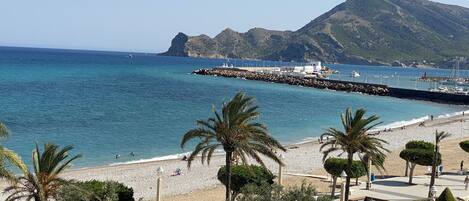 Vista spiaggia/mare