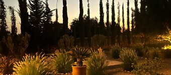 Villa 4 bedrooms heated pool house staff