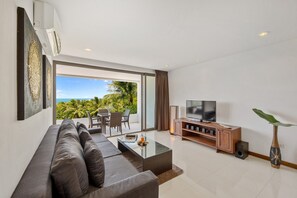 1-Bedroom Apartment | Living area | Flat-screen TV - Tranquil Residence 2 (Koh Samui)