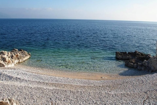 Typical Beach in Rabac