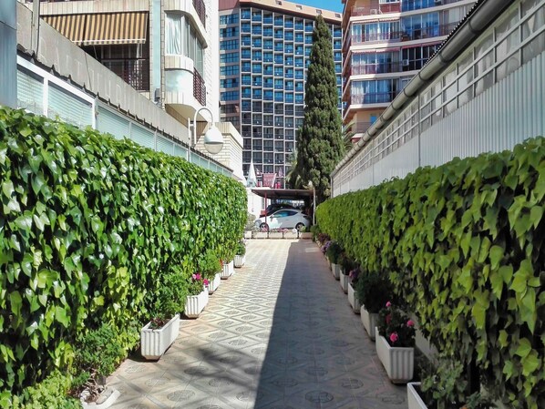 Overnatningsstedets område