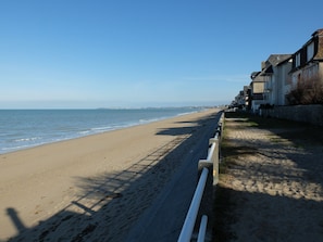 On the beach
