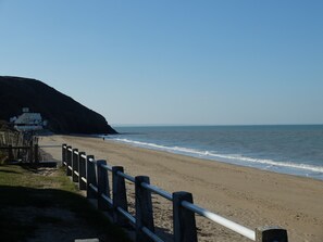 On the beach