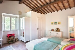 5 bedrooms, iron/ironing board, travel cot, free WiFi