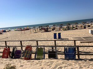 Tæt på stranden