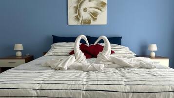 2 chambres, fer et planche Ă repasser, Wi-Fi, draps fournis