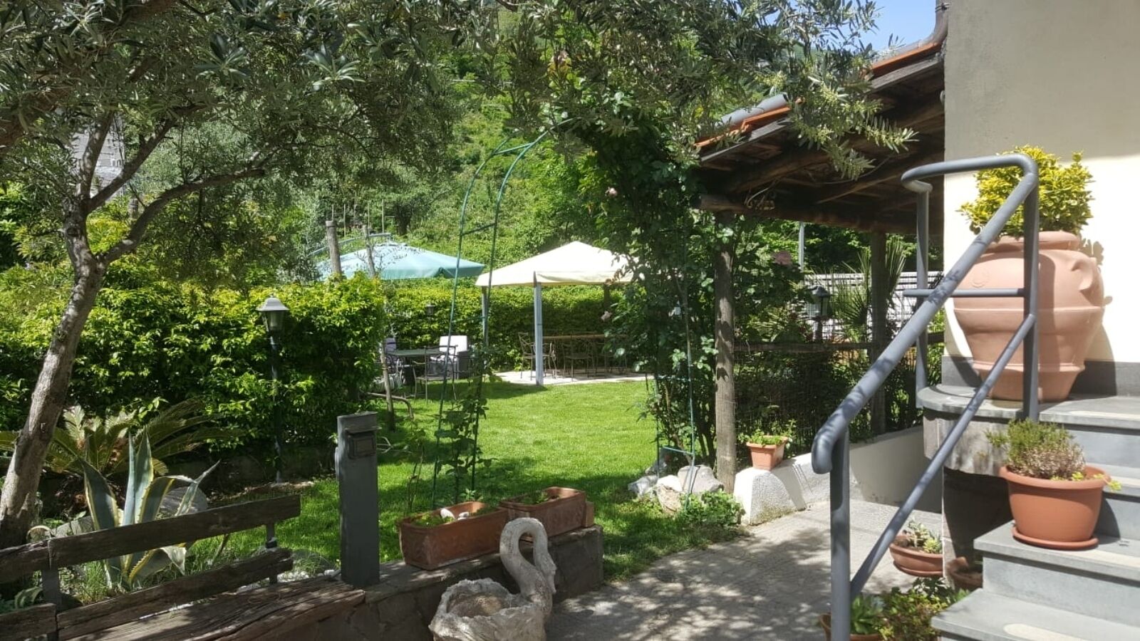 Overnattingsstedets uteområder