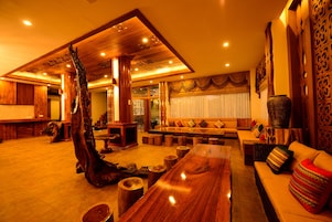Sala de estar en el lobby