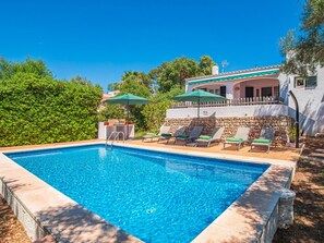 Pool - Villa de`s Ullastres ❤️ Free AC and WiFi, private pool (Binibequer)