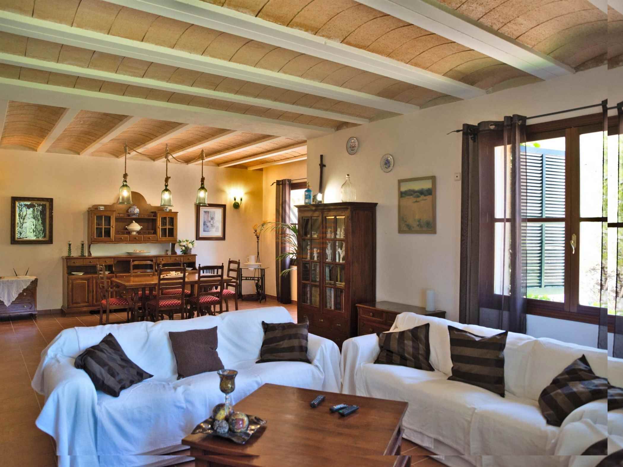 Télévision, cheminée, lecteur de DVD, chaîne hi-fi