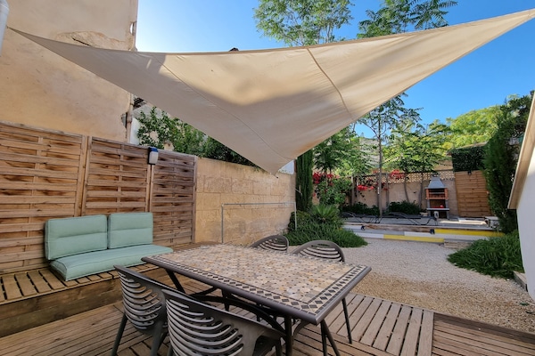 Prive tuin op 200m van de mediterane zee !