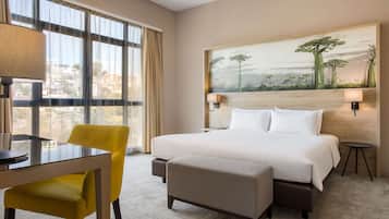 Minibar, in-room safe, desk, blackout drapes