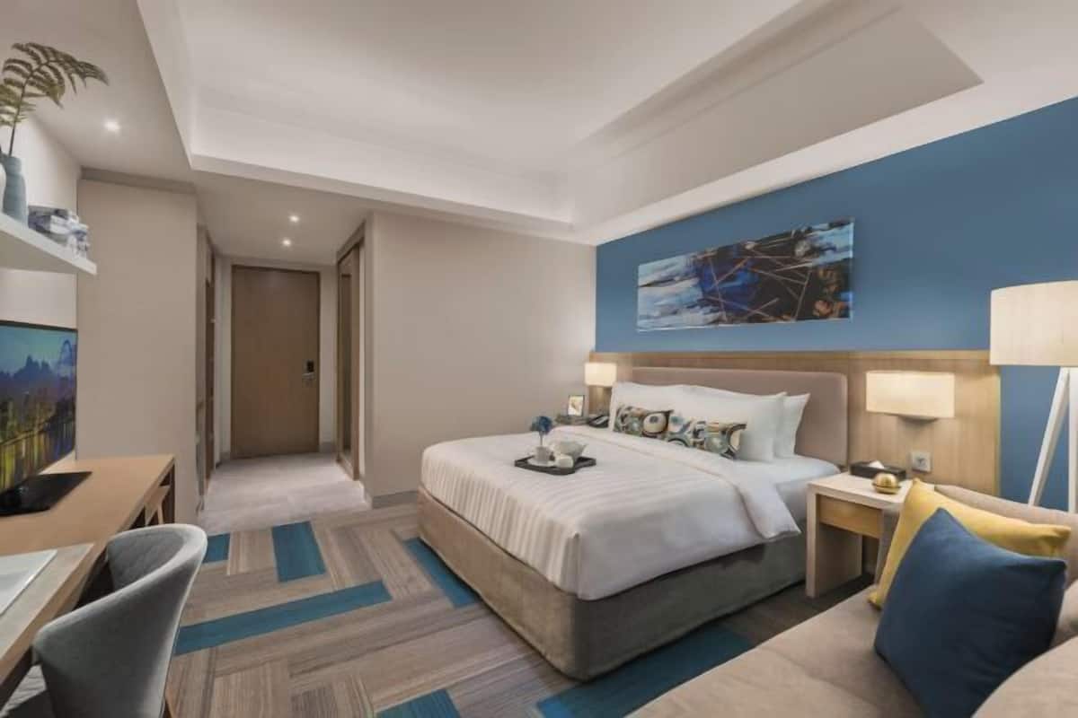 In-room safe, laptop workspace, soundproofing, iron/ironing board