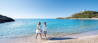 Beliggenhet ved stranden herlige strender sanddynene på Chia