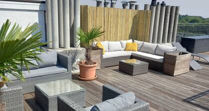 Panorama Vue, Luxurious penthouse Ă  12 minutes of center, with huge terrace